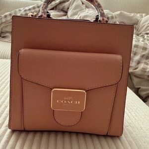 Coach pink snake Leather Women's Bag